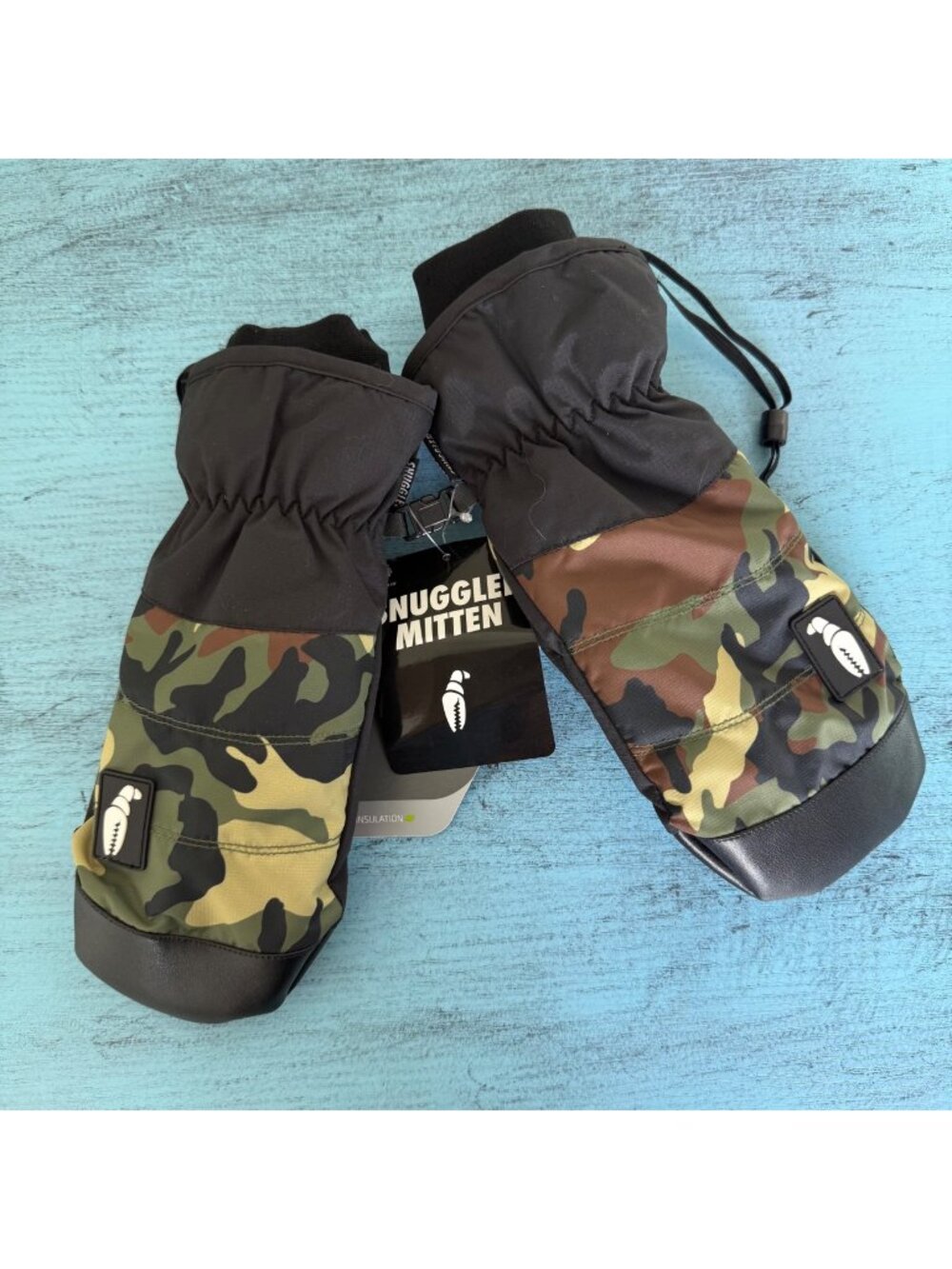Crab Grab Snuggler Mitt in Classic Camo NWT Sz L